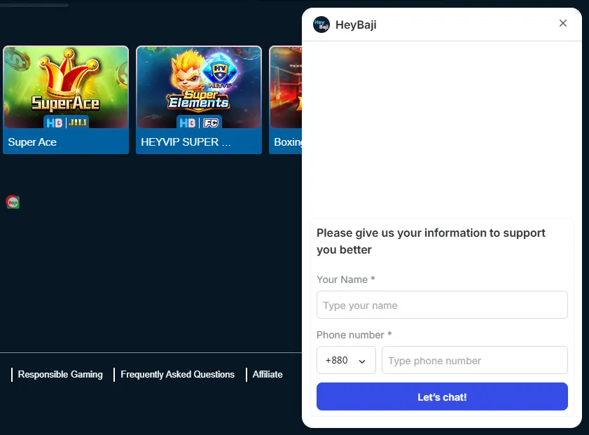 Contact & Customer Support